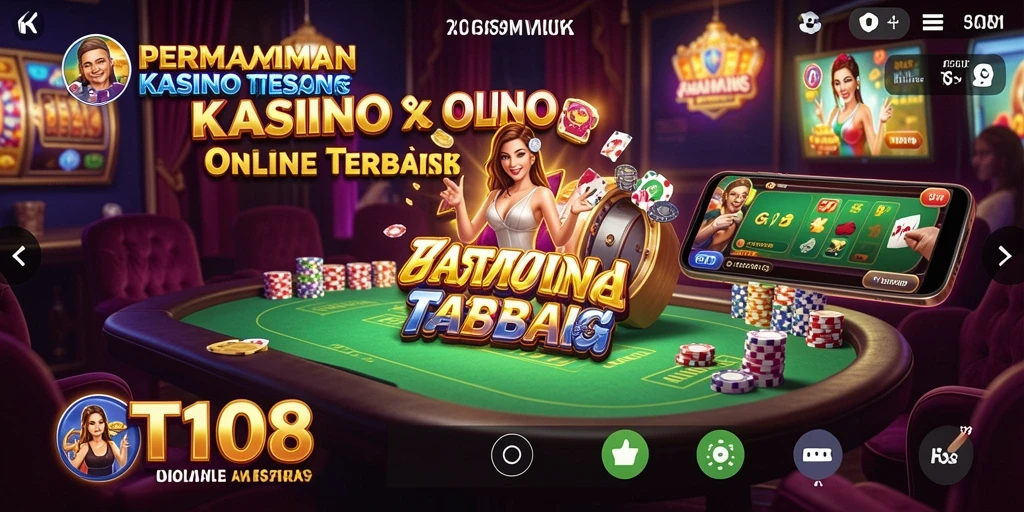 Tampilan screenshot gameplay Kasino GT108 yang menarik dan menghibur.