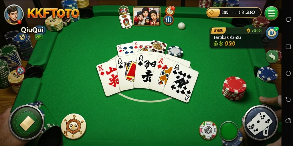 Tampilan gameplay KPKTOTO yang mendebarkan dan seru.