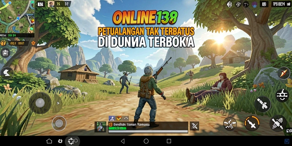 Gameplay menakjubkan di dunia terbuka ONLINE138.