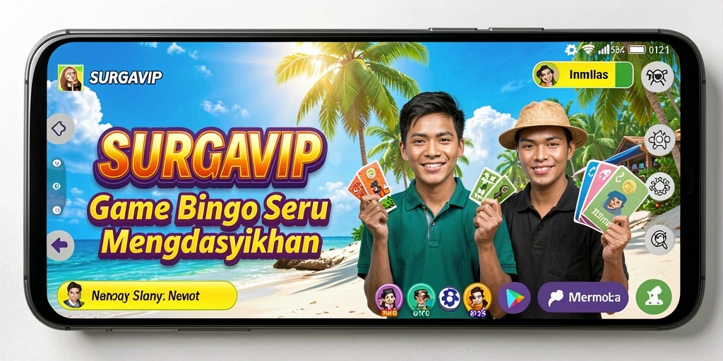 Tampilan gameplay SURGAVIP yang menyenangkan dan menarik di kategori Bingo.